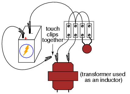 If an inductor and a capacitor are connected in parallel with each other, 